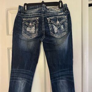 Miss Me Standard Easy Crop Jeans